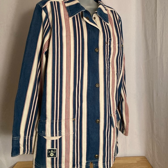 Lauren jeans co large striped jacket - Picture 2 of 12